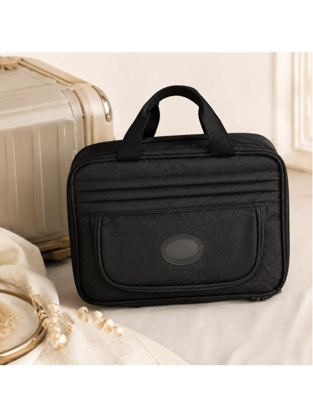 Unbranded Hanging Travel Toiletry Organizer, One Size, Black